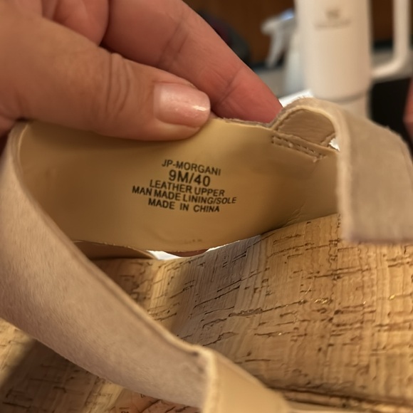 Jessica Simpson JP Morgani Cork Sandals - Picture 8 of 8